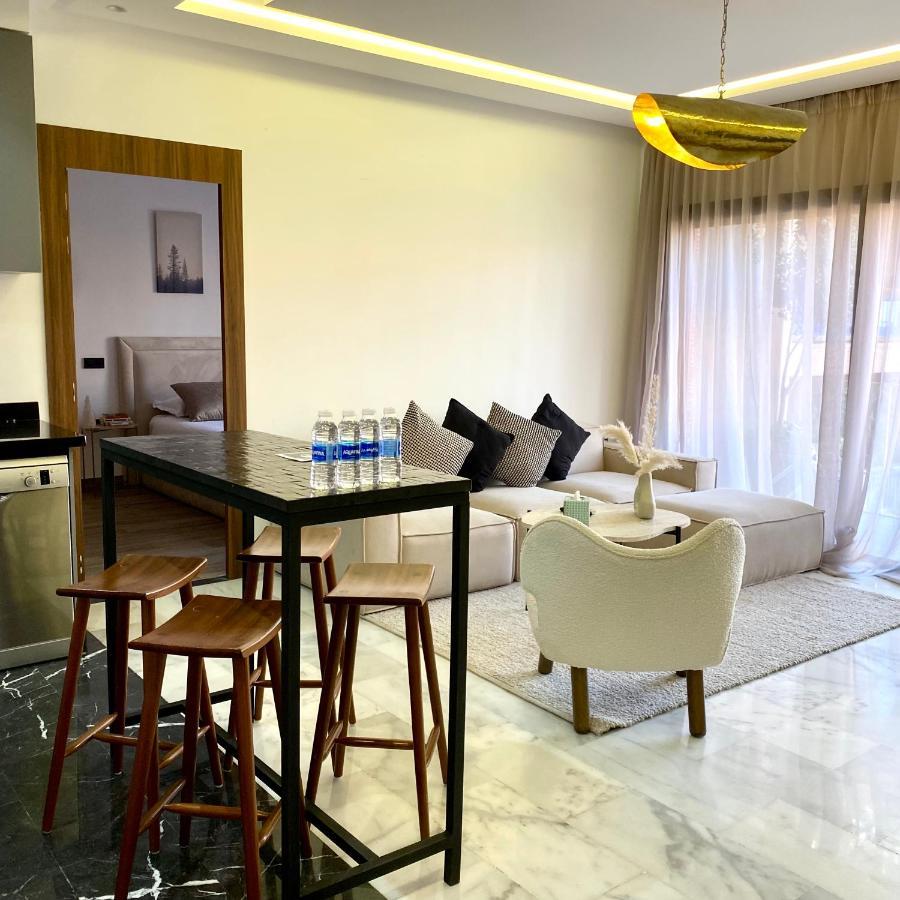 Rooftop Pool, Bright & Cozy Apartment In City Center Marrakesh Eksteriør billede