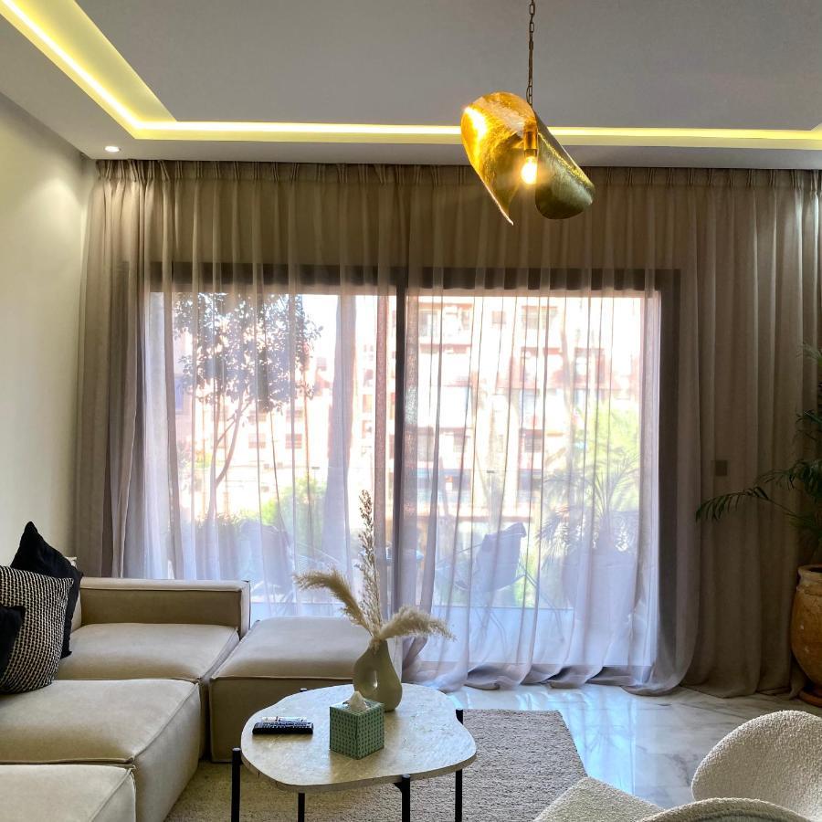 Rooftop Pool, Bright & Cozy Apartment In City Center Marrakesh Eksteriør billede